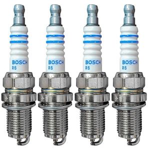 شمع خودرو بوش مدل fr7dc پایه کوتاه مناسب برای پراید بسته 4 عددی